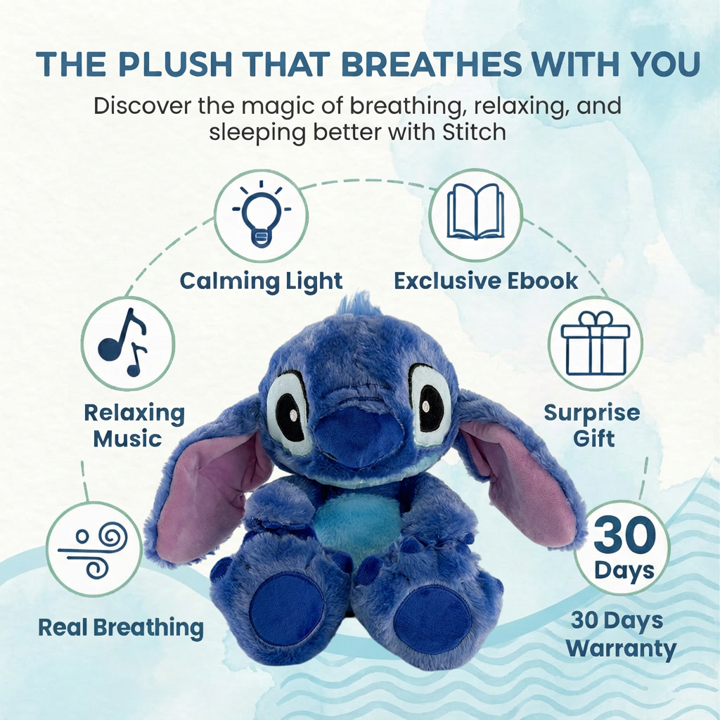 Breathing Plush for Anxiety